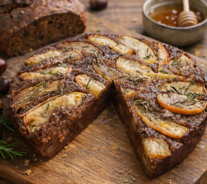 👉 Apple & Walnut Cake